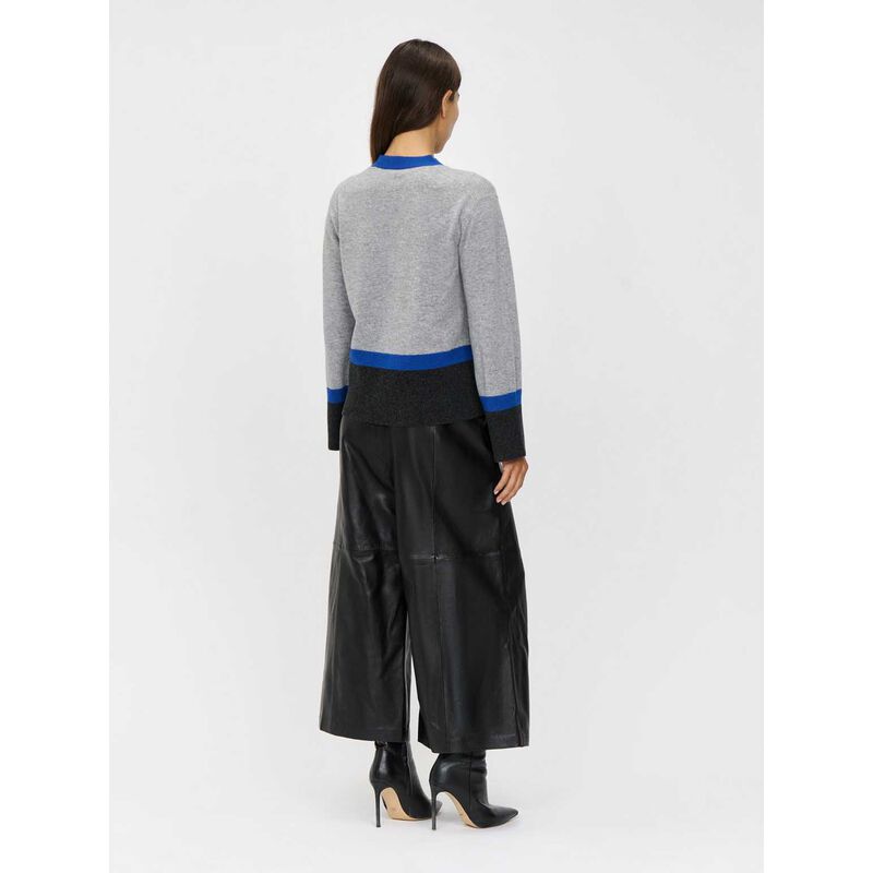 Veronika Maine Leather Cropped Pant image number 4